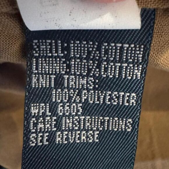 Vintage Dunbrooke Men's Castrol Racing Varsity Jacket Denim Tan Sleeves Size XL - Picture 6 of 7